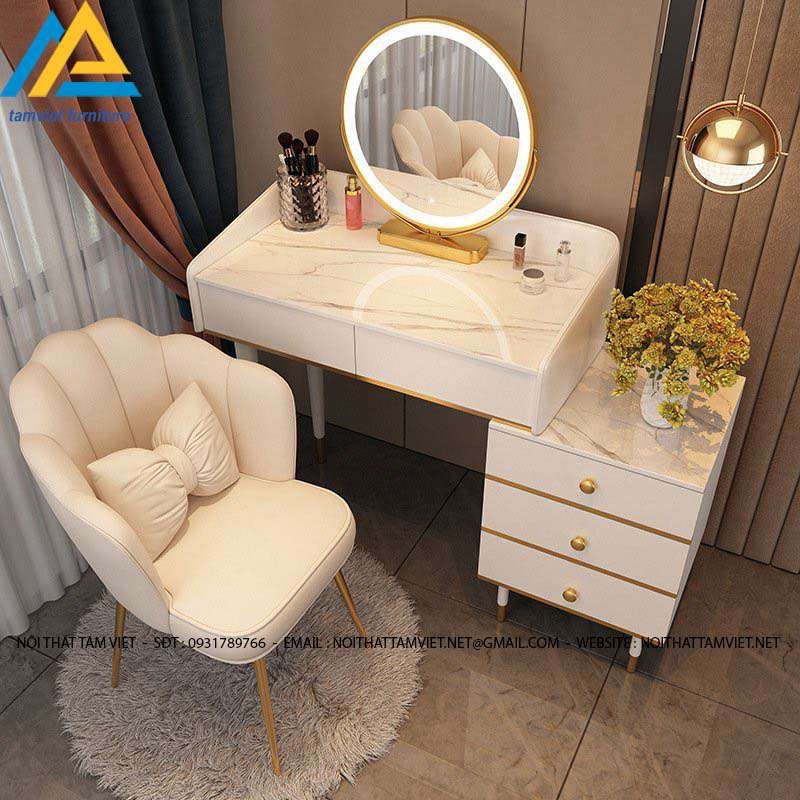 ban-phan-5-ngan-go-cong-nghiep-mat-da-BTD-15-1.jpg Bàn phấn 5 ngăn màu trắng BTD-15 sang trọng quý phái