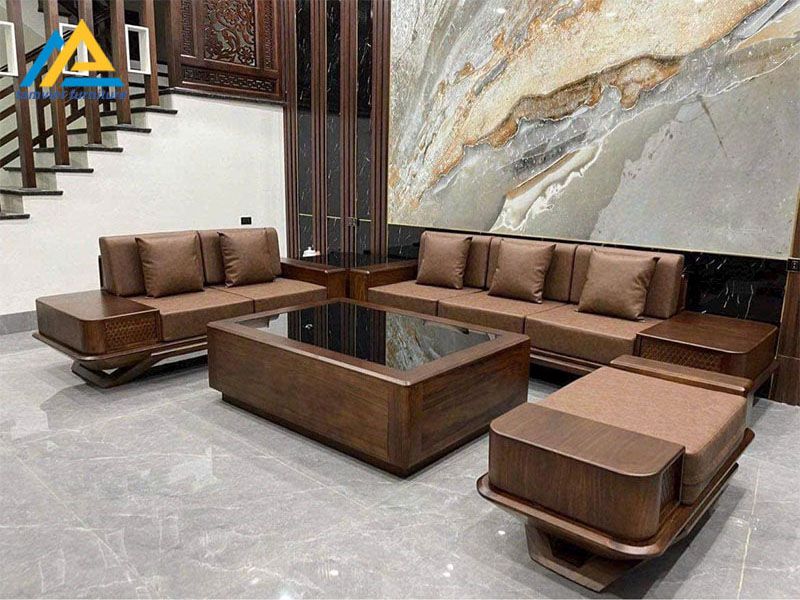Ghế sofa gỗ sồi SG-16