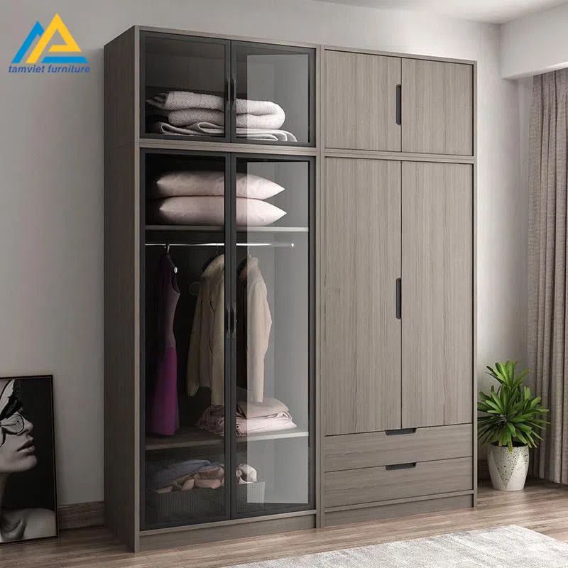20+ Mẫu Tủ Quần Áo Cánh Kính Sang Trọng, Độc Đáo