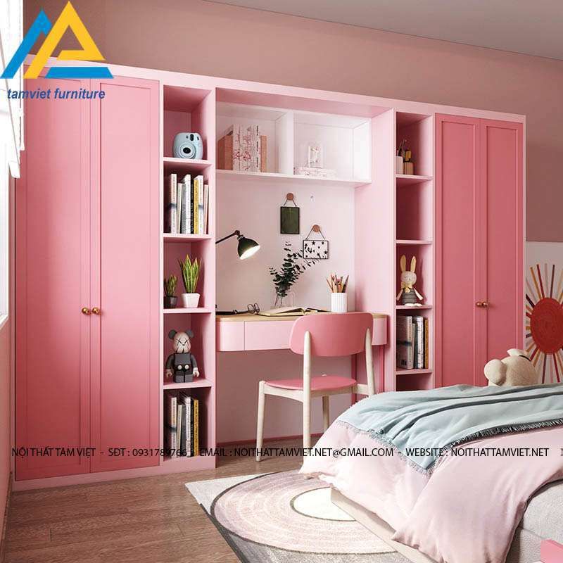 30+ Mẫu Bàn Học Đôi Bằng Gỗ Đẹp Bán Chạy Nhất Hiện Nay