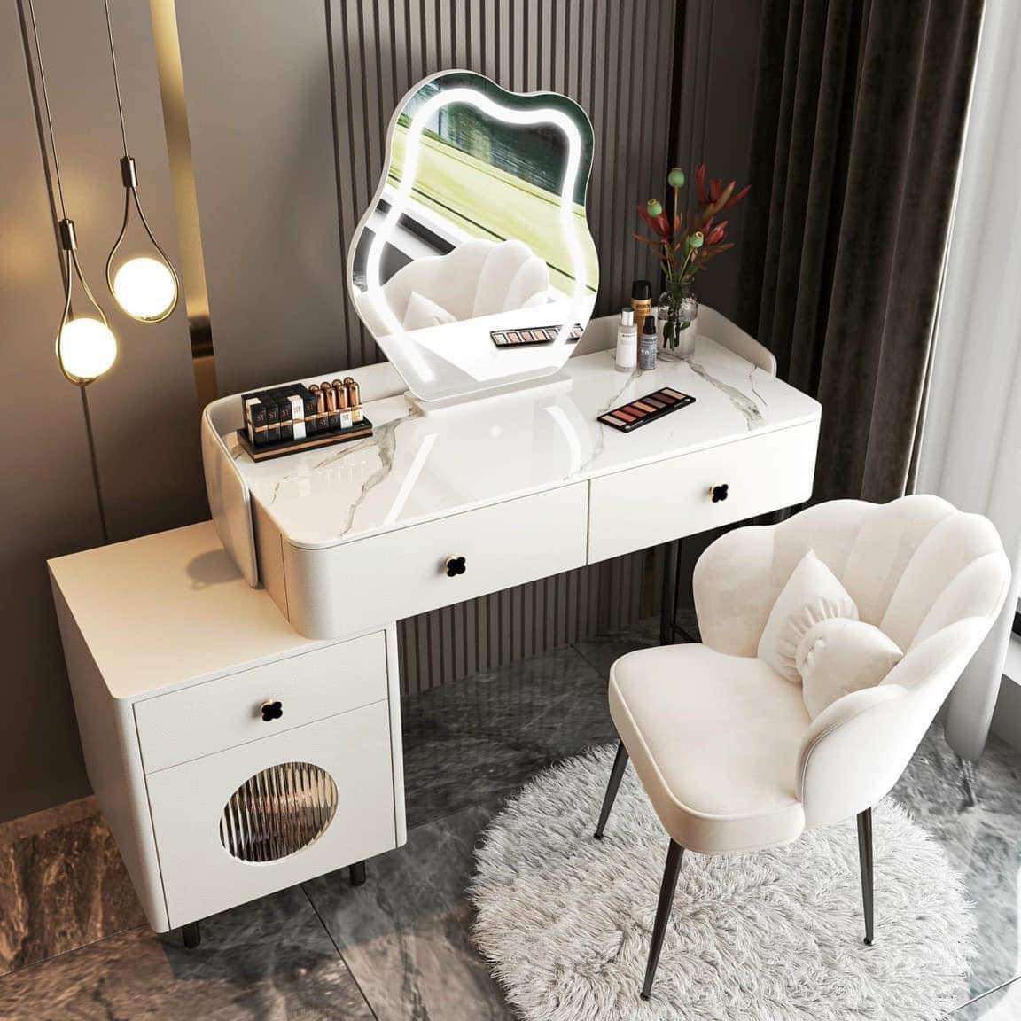 Các Mẫu Bàn Trang Điểm Hàn Quốc Được Ưa Chuộng Nhất Hiện Nay