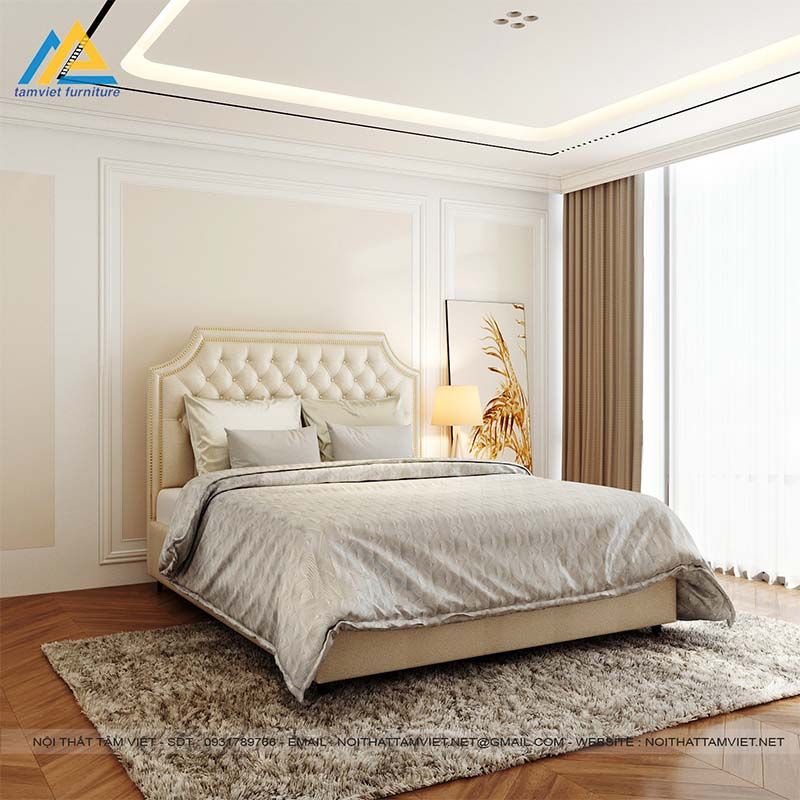 [Mách bạn] Những Mẫu Giường Cưới Đẹp Dành Cho Vợ Chồng Son