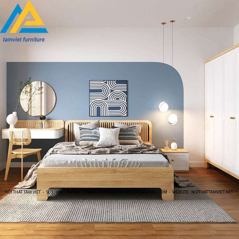 Những Mẫu Giường Ngủ 2m x 2m2 Đẹp, Ấn Tượng Dành Cho Phòng Ngủ Rộng