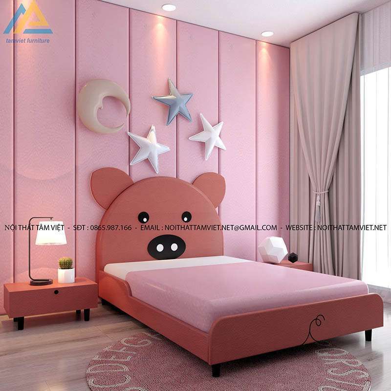 Tổng Hợp Mẫu Giường Trẻ Em 1m2 Dành Cho Cả Bé Trai Lẫn Bé Gái