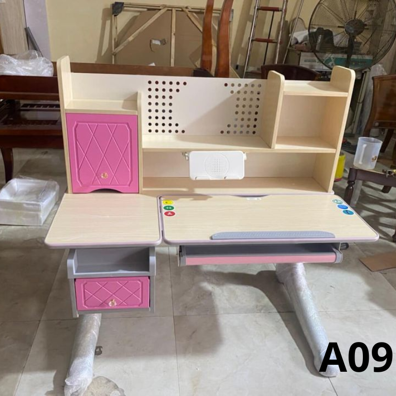 Bàn học cho bé chống gù , chống cận  BHA09