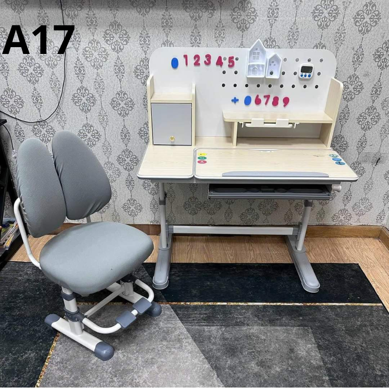 Bàn học cho bé chống gù, chống cận  BHA17
