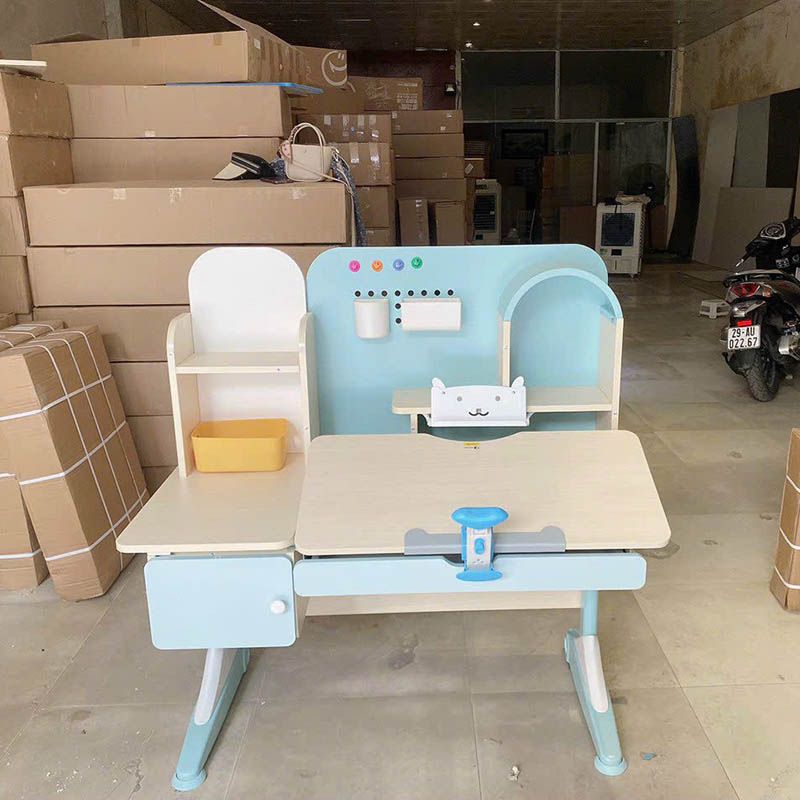 Bàn học cho bé chống gù , chống cận  BHS12