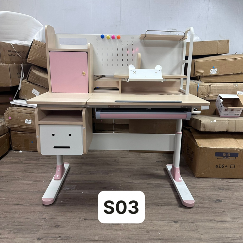 Bàn học  cho bé chống gù chống cận BHS03