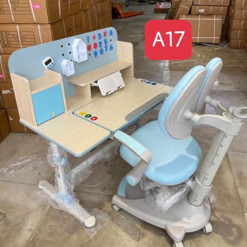 Bàn học cho bé chống gù, chống cận  BHA17