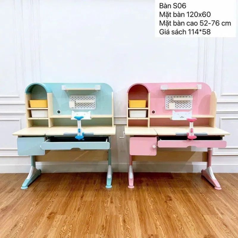 Bàn học thông minh chống gù chống cận cho bé BHS06