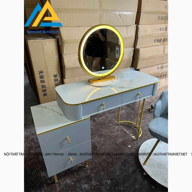 Bàn trang điểm gỗ công nghiệp BTD-01