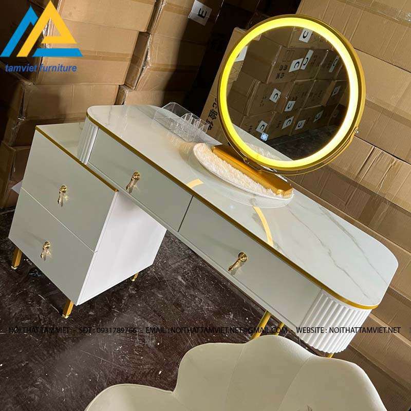 Bàn trang điểm gỗ công nghiệp BTD-01