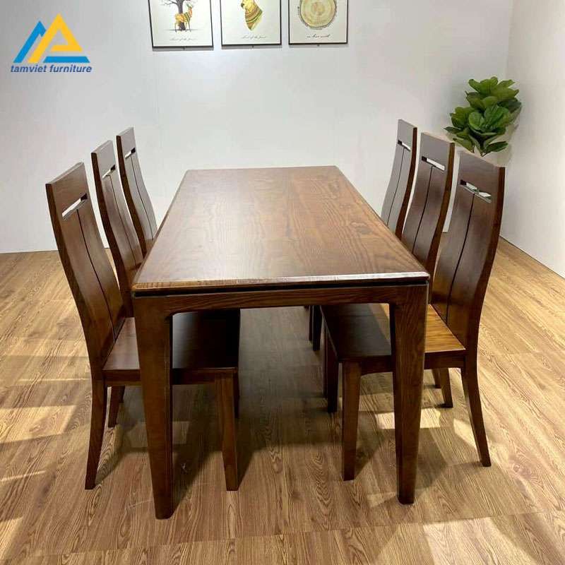 Bộ bàn ăn 6 ghế BGA-07