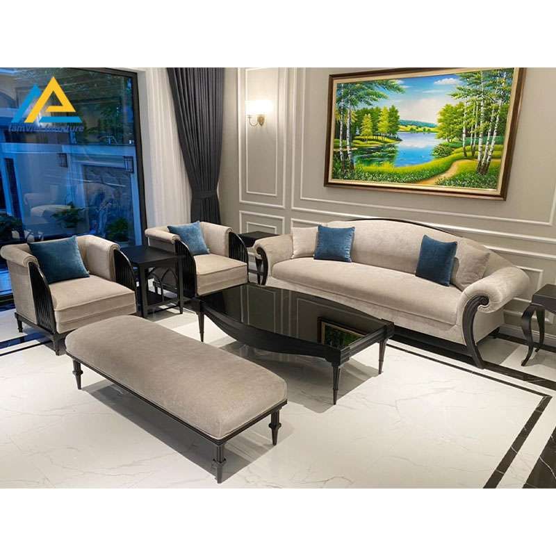 Bộ ghế sofa nỉ SN-15
