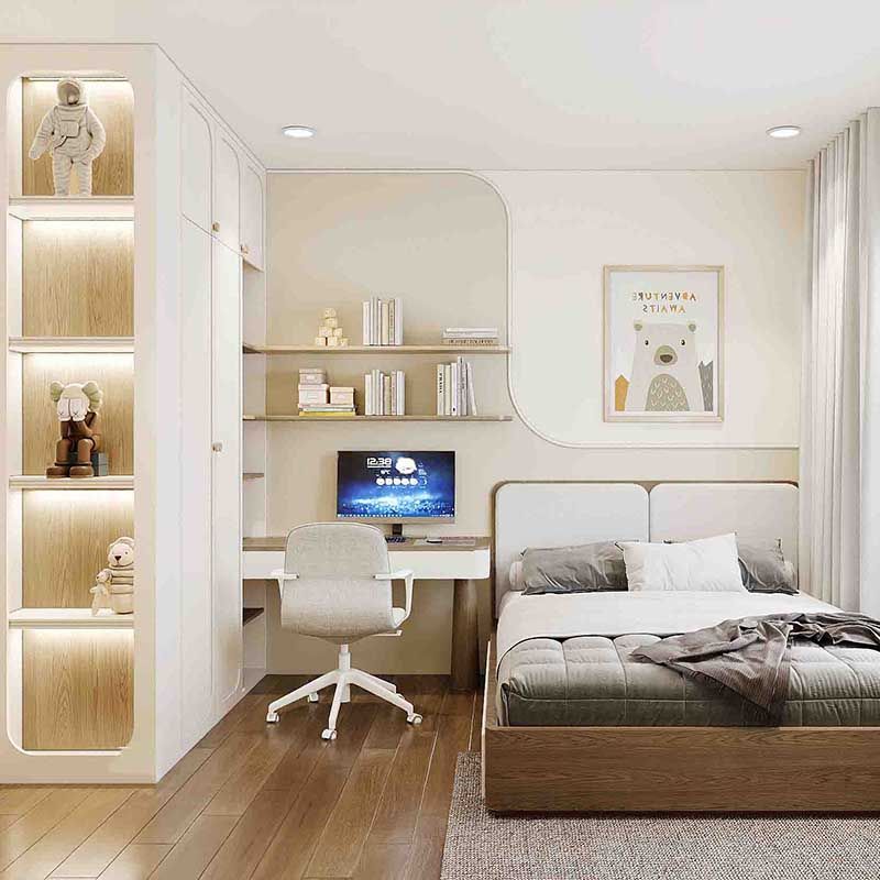 Bộ nội thất phòng ngủ gỗ CPN-85