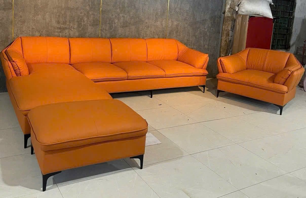 Bộ sofa da góc L SD-44