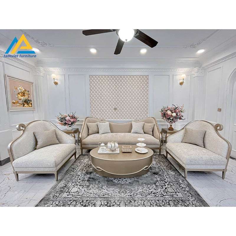 Bộ sofa nỉ phòng khách SN-35