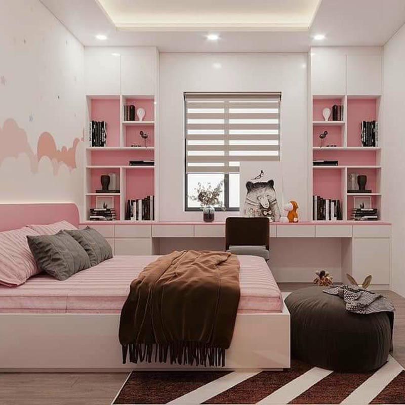 Combo nội thất phòng ngủ bé gái CPT-32