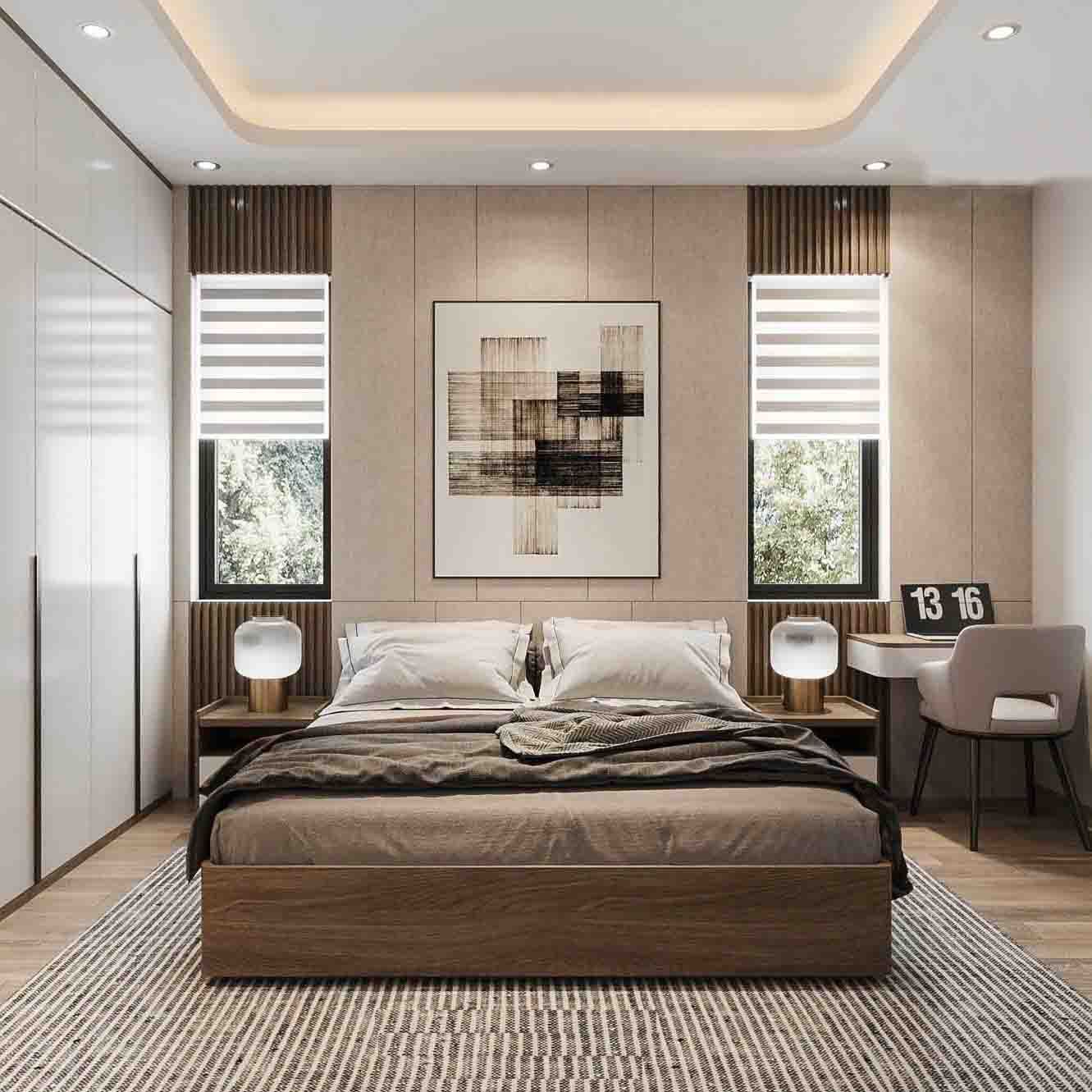 Combo phòng ngủ gỗ công nghiệp CPN-55