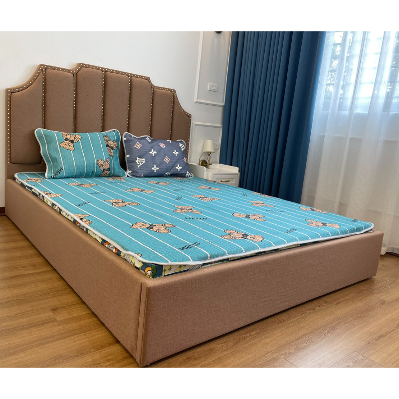 Combo phòng ngủ tân cổ điển gỗ công nghiệp CPN-15