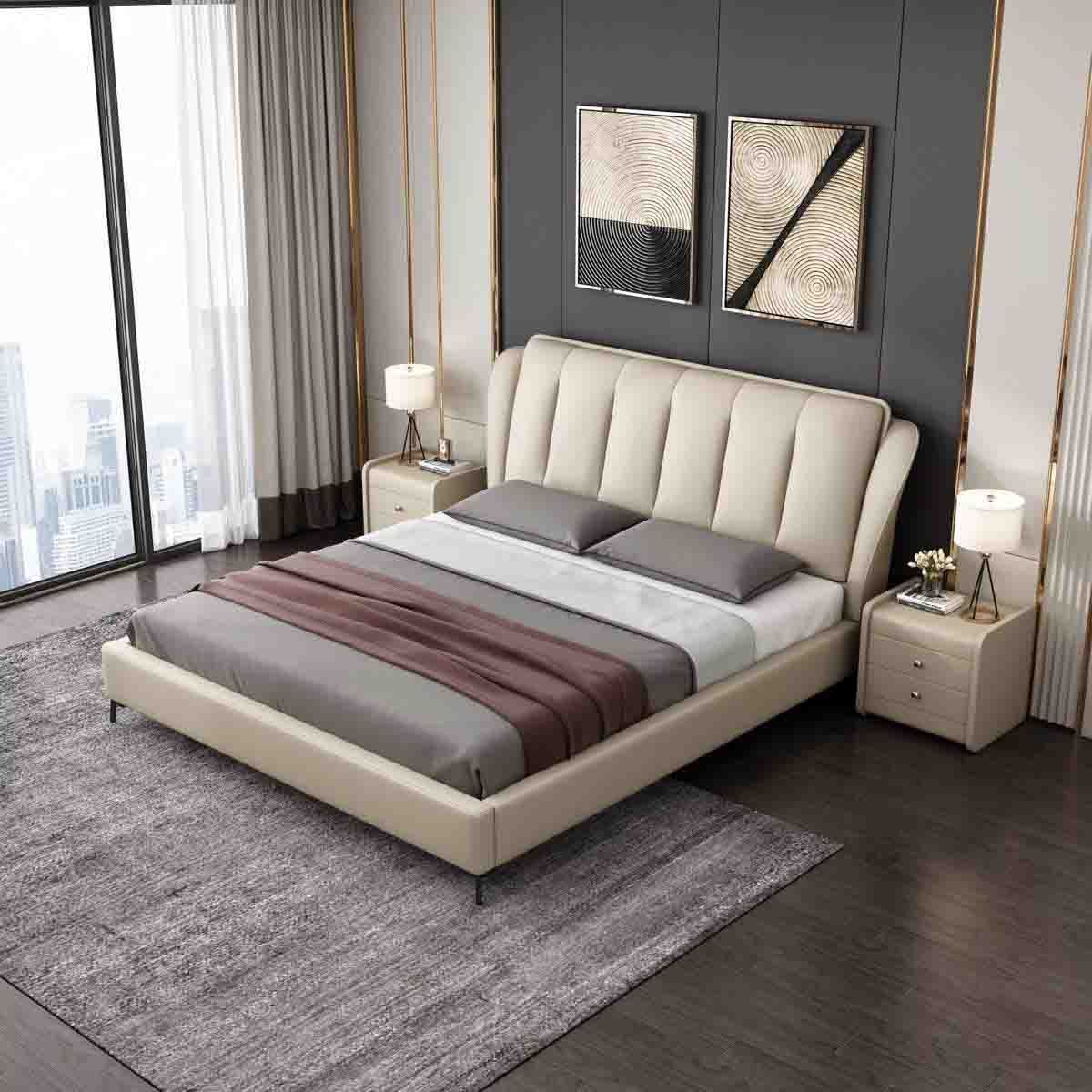 Giường bọc da  GB-48