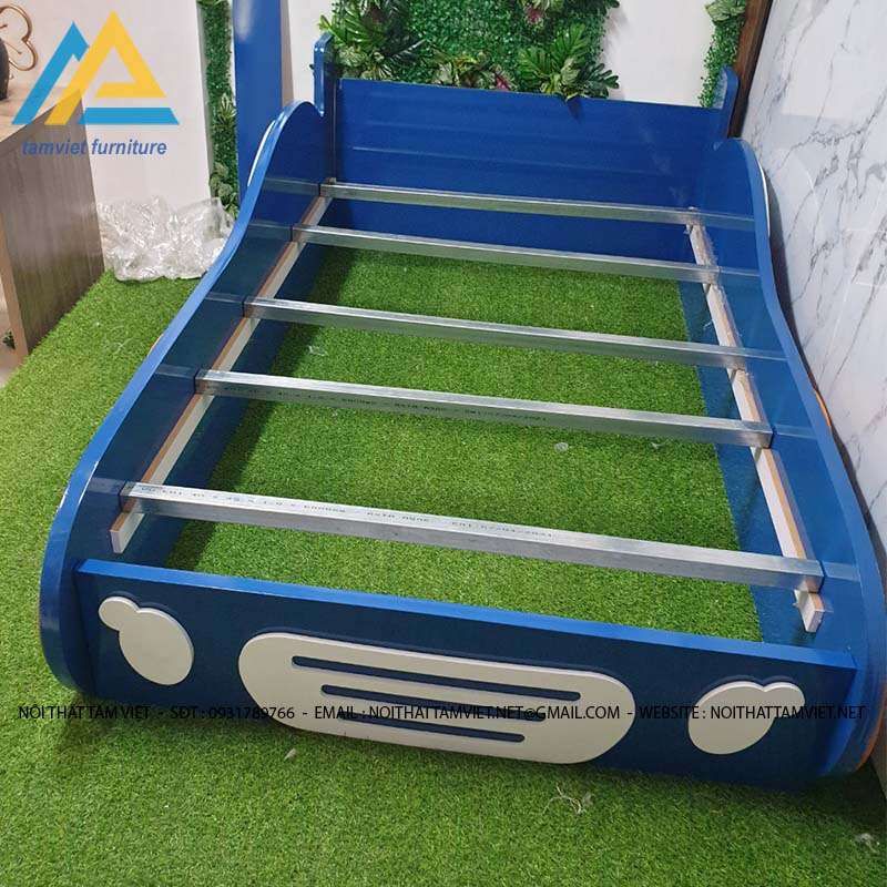 Giường ngủ oto cho bé gỗ công nghiệp GTE-12013