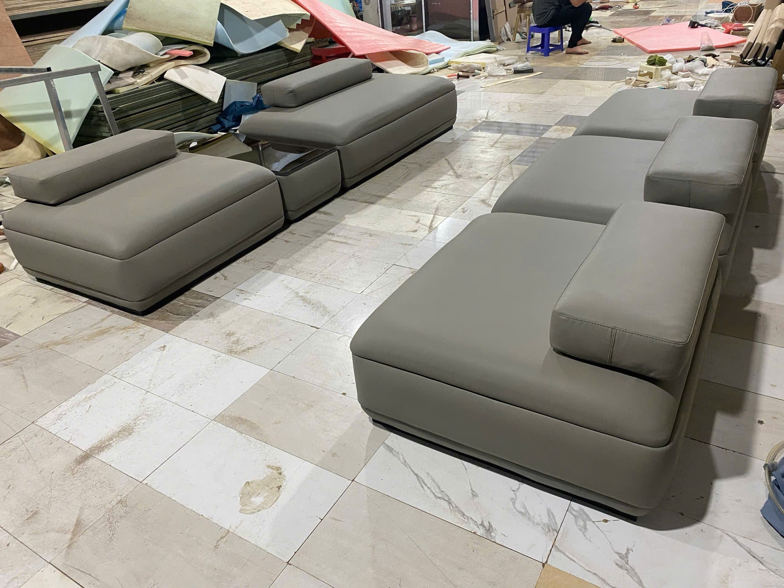 Sofa bọc da cao cấp SD 70