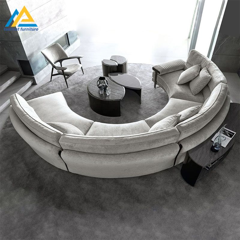 Sofa nỉ cong SN-47
