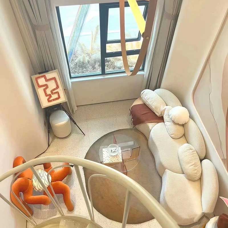 Sofa nỉ phòng khách SN-42