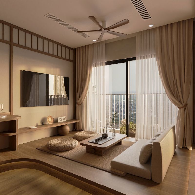 Thiết kế chung cư đơn giản đẹp Linh Đàm Hoàng Mai CHC-03