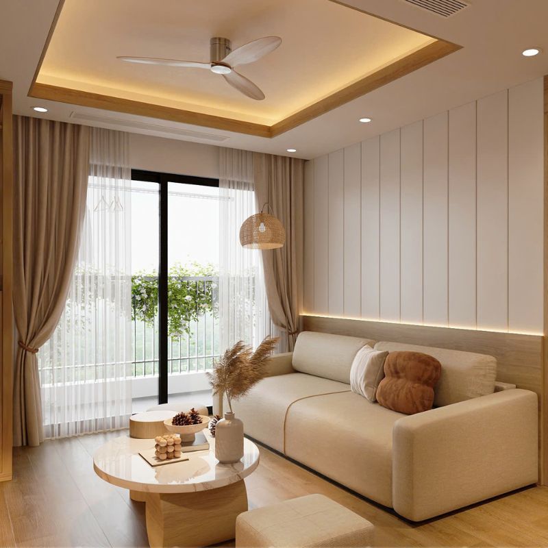 Thiết kế chung cư Chị Hoa Five Star Thanh Xuân CHC-04