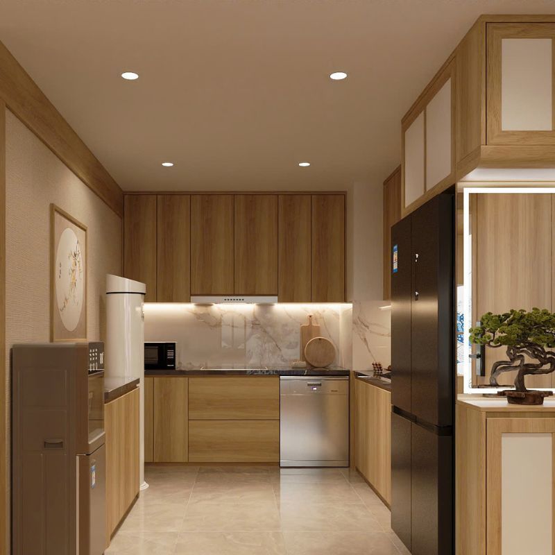 Thiết kế chung cư Chị Hoa Five Star Thanh Xuân CHC-04