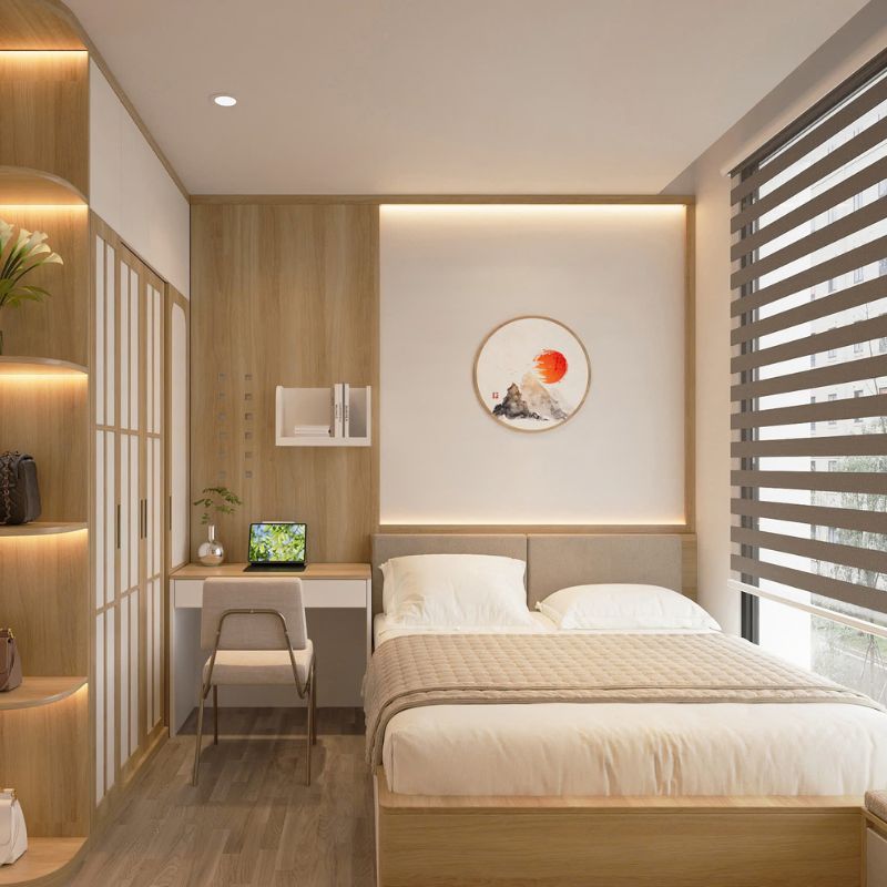 Thiết kế nhà ở chung cư phong cách Nhật Vinhome Liễu Giai CHC-02