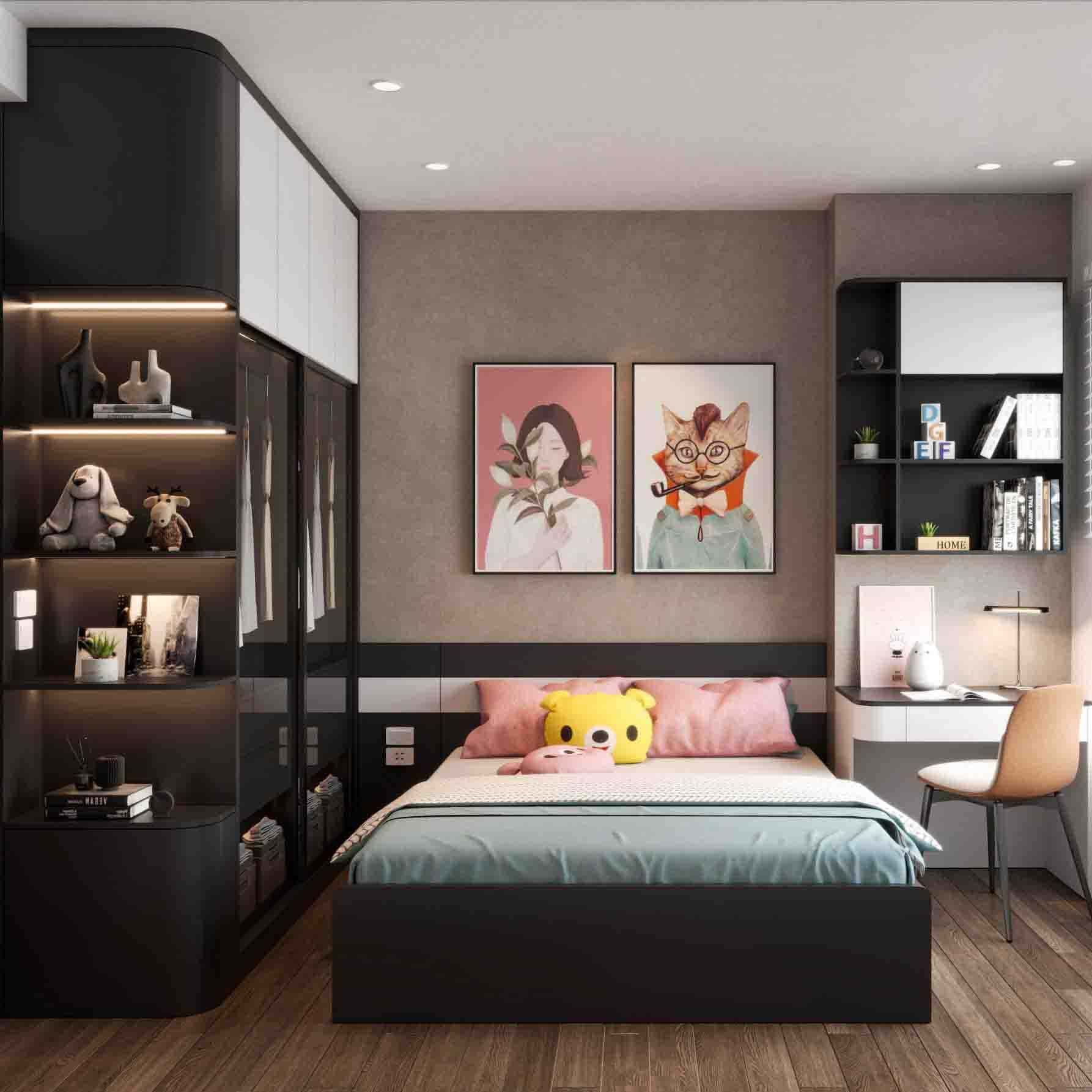 Thiết kế nội thất phòng ngủ trẻ em CPT-41