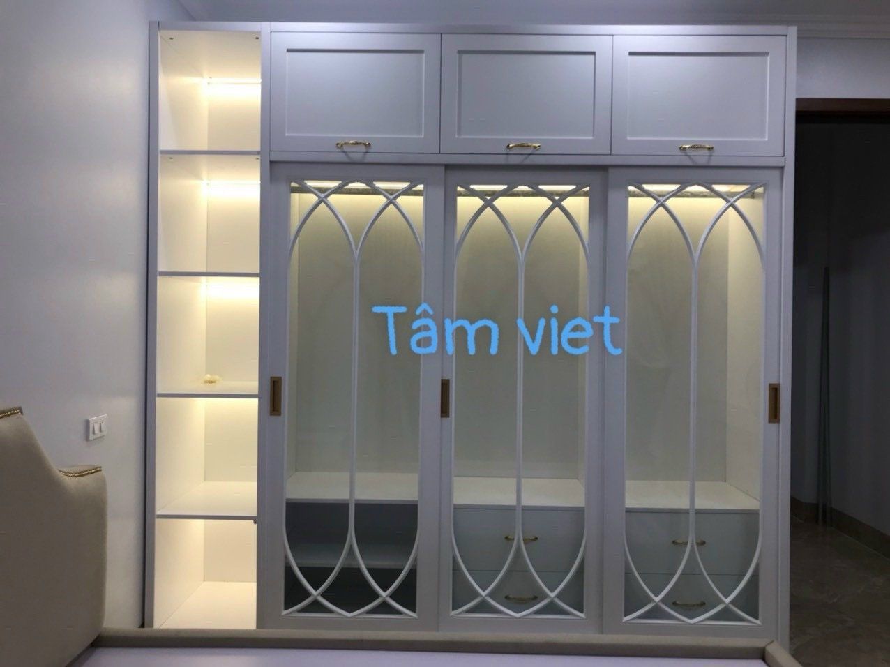 Tủ áo cánh kính CK-4
