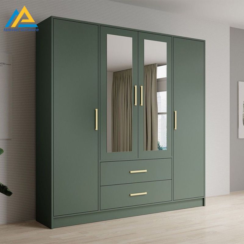 Tủ áo gỗ có gương TACN-14