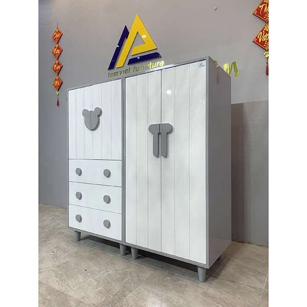 Tủ bé sơ sinh gỗ công nghiệp TTE-12011