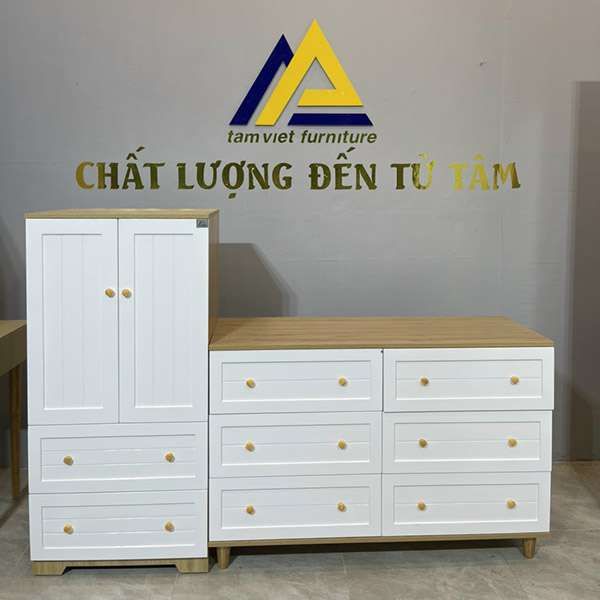 Tủ để đồ em bé gỗ công nghiệp TTE-1602