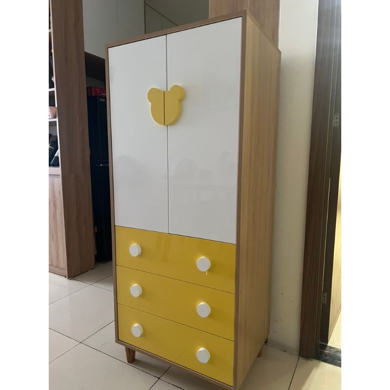 Tủ đựng quần áo trẻ em bằng gỗ công nghiệp TTE-6013