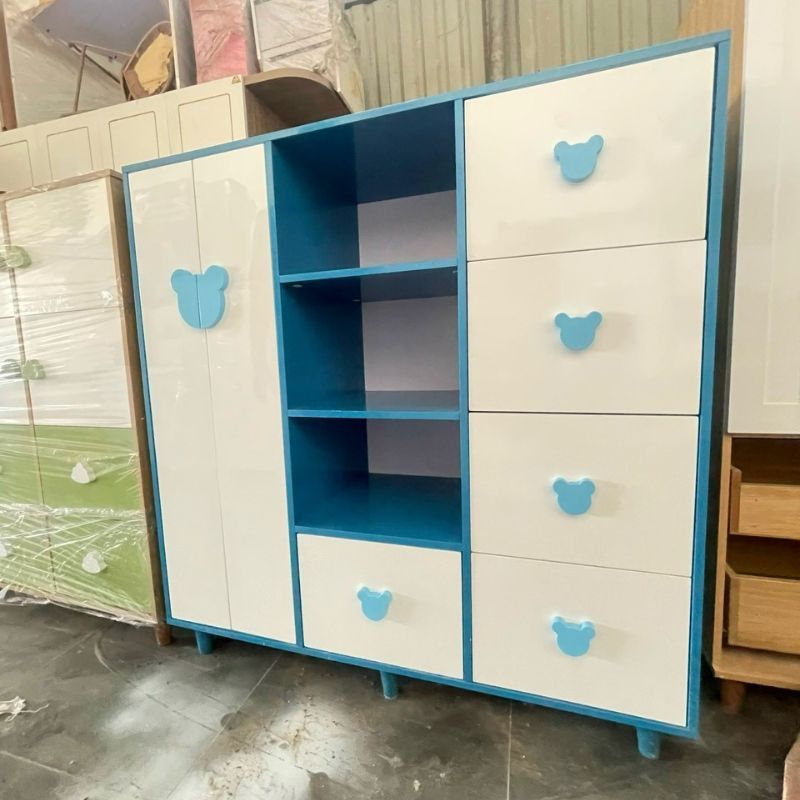Tủ quần áo bé gái gỗ công nghiệp TTE-12015