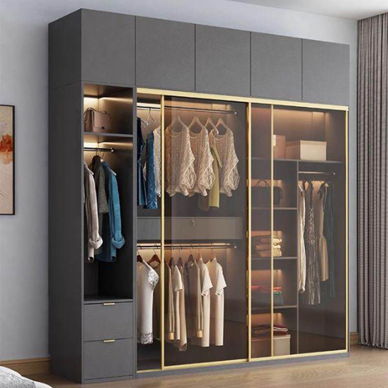 Tủ quần áo cửa kính lùa TACN-24
