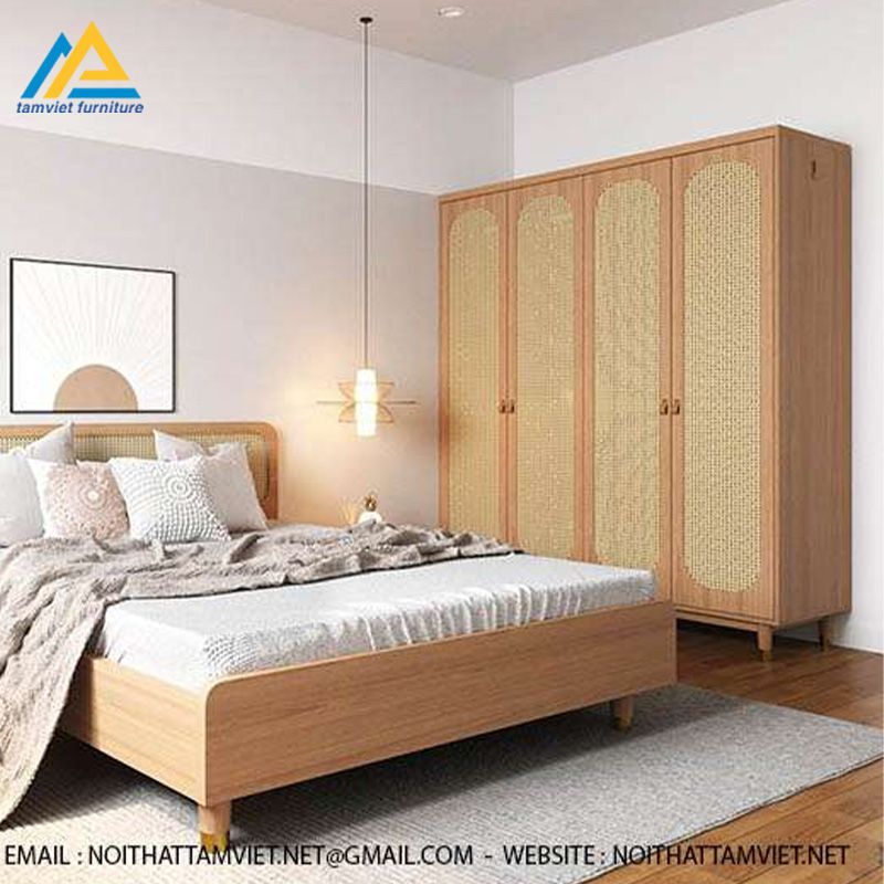 Tủ quần áo gỗ công nghiệp TACN-21