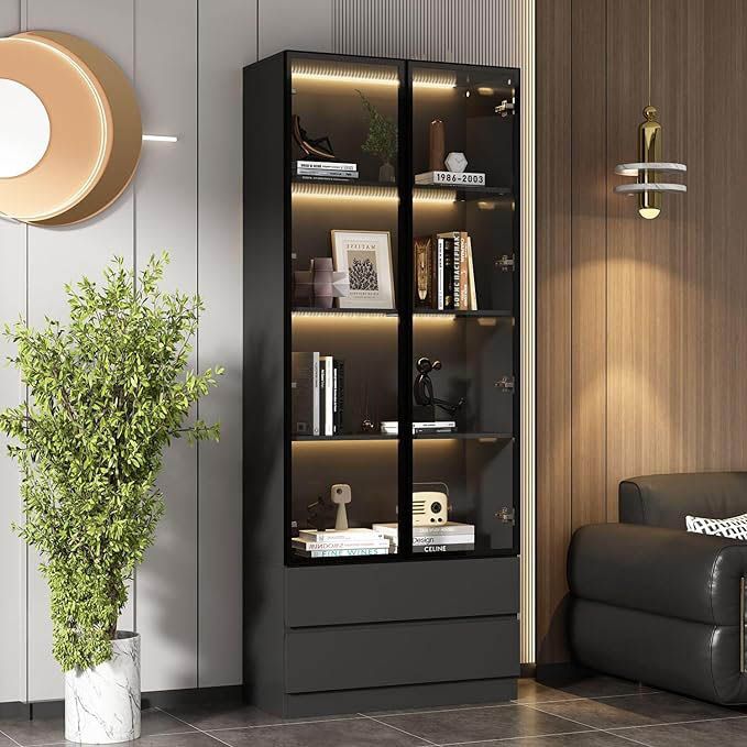 Tủ rượu gỗ công nghiệp cánh kính TR-39