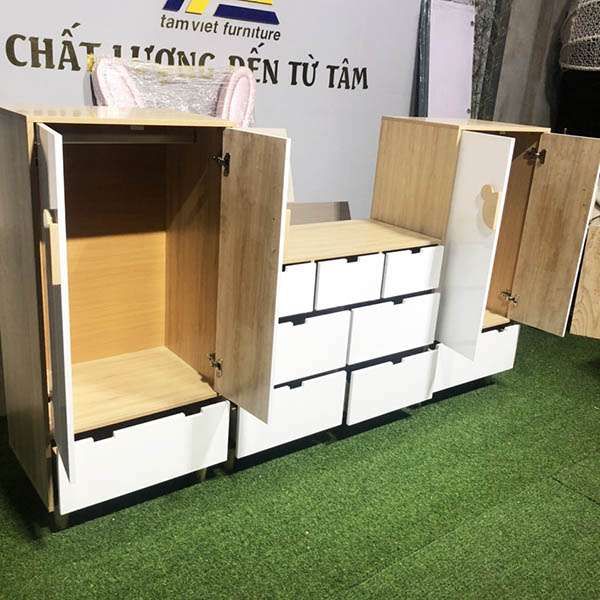 Tủ sơ sinh cho bé gỗ công nghiệp TTE-2202