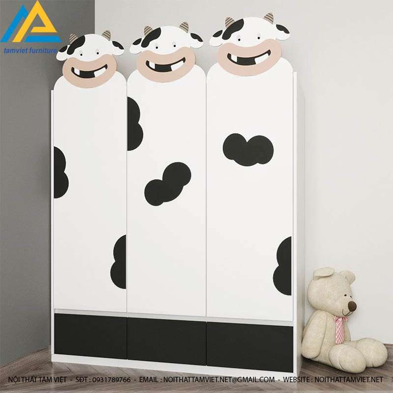 Tủ trẻ sơ sinh gỗ công nghiệp TTE-12013