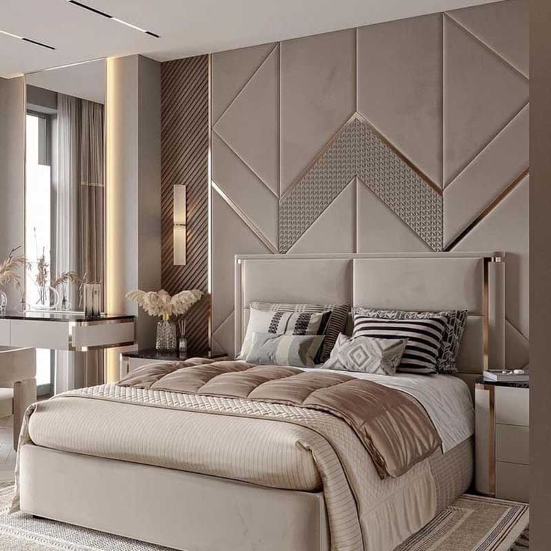 Vách đầu giường đẹp, hiện đại VĐG-38