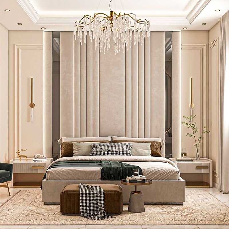 Vách đầu giường sang trọng , hiện đại VĐG-32